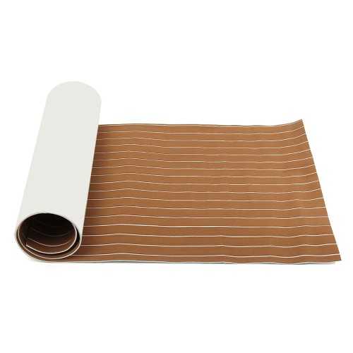 6mm 2400x900x6mm Marine Flooring Faux Teak EVA Foam Boat Decking Sheet