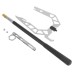 U Shape Boat Mooring Rope Threader Hook Easy Long-distance Puller Tie Rope Multi-Purpose Tool