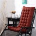 48*155CM Thickened Chair Cushion Double-Sided Available Foldable Rocking Chair Upholstery Outdoor Camping Beach Chairs Sun Seats