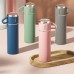 500ml Vacuum Flask Set Stainless Steel Vacuum Cup with 3Pcs Double-use Covers Insulated Mug Leakproof Keeps Temperature Of Hot Cold Coffee Tea Milk For Hours Thermos Water Bottle Suitable For Backpacking Camping Traveling