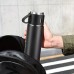 500ml Vacuum Flask Set Stainless Steel Vacuum Cup with 3Pcs Double-use Covers Insulated Mug Leakproof Keeps Temperature Of Hot Cold Coffee Tea Milk For Hours Thermos Water Bottle Suitable For Backpacking Camping Traveling