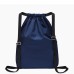 Football Bag Drawstring Backpack Fashion School Gym Drawstring Bag Casual String BackPack