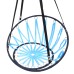 Handmade Knitted Round Hammock Outdoor Indoor Dormitory Bedroom Children Swing Bed Decor