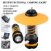 High Power LED Flashlights Versatile Camping Atmosphere Light USB Rechargeable Tent Lamp Outdoor Emergency Lantern