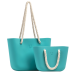 Jordan&Judy 6.3L 11.4L Silicone Beach Handbag Women Shoulder Storage Bag Tote Outdoor Travel