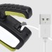 LED Spotlight 120° Adjustable 6 Modes USB Charging Searchlight Power Display Camping Lamp Power Bank for Hiking Hunting Flashlight