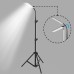 LEORY 84*LED 1000LM Upgraded Head 1.8m Adjustable Tripod Stand Light Portable Outdoor LED Work Lamp Photography Emergency Camping Lantern Powered by USB Port Power Bank