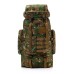 Outdoor Camouflage Large Space Waterproof Outdoor Military Backpack Travel and Hiking Backpack