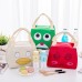 Outdoor Camping Picnic Bag Oxford Cloth Lunch Tableware Portable Insulated Students Thermal Food Box
