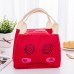 Outdoor Camping Picnic Bag Oxford Cloth Lunch Tableware Portable Insulated Students Thermal Food Box
