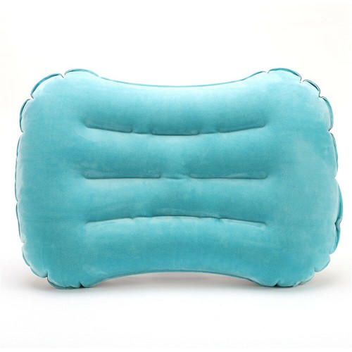 Outdoor Inflatable Pillow Camping TPU Air Pillows Milk Silk Ultralight Sleep Cushion For Travel Hiking Beach Car Plane Head Rest