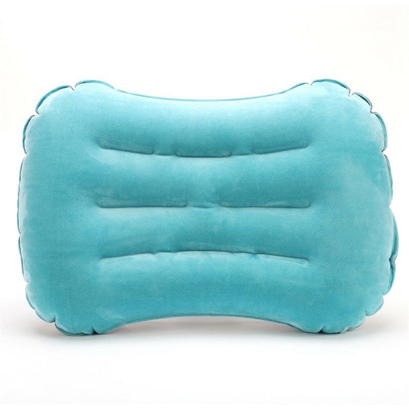 Outdoor Inflatable Pillow Camping TPU Air Pillows Milk Silk Ultralight Sleep Cushion For Travel Hiking Beach Car Plane Head Rest