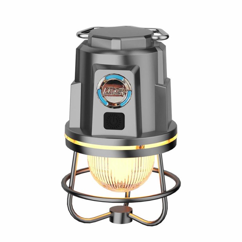 Outdoor Lighthouse Retro Camping Light Warm Light Compass Led Multi-Functional Camp Atmosphere Tent Light