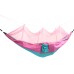 Outdoor Mosquito Net Double Hammock Hanging Swing Bed Parachute Nylon For Camping Travel