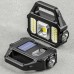 Outdoor Solar LED Camping Light Super Bright Flashlight Work Lights USB Rechargeable Handheld Lanterns Spotlight Searchlight