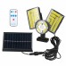 Outdoor Solar Waterproof Remote Control Split Wall Light Human Sensor Street Light Household Garden Light