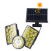 Outdoor Solar Waterproof Remote Control Split Wall Light Human Sensor Street Light Household Garden Light