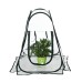 PVC Warm Garden Folding Mini Greenhouse Plants Cover Waterproof Plants Protector 31.20x27.30inch