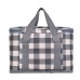 Picnic Baskets Handheld Insulation Bag With Colored Plaid Waterproof Rattan Outdoor Portable Picnic Basket  Large Picnic Basket