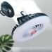 Portable Fan Light USB Recharge Power Bank Camping Lamp Multifunction Outdoor Lighting LED Hanging Tent Fan Light
