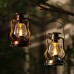 Portable Outdoor Lantern Solar Hanging Lantern Rechargeable Retro Lamp Portable Tent Camping Night Light