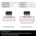 PowMr Battery Equalizer Voltage Balancer Auto Equalize Voltage of 48V Solar Power Bank of Lifepo4 Battery to Extend Battery Life