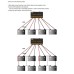 PowMr Battery Equalizer Voltage Balancer Auto Equalize Voltage of 48V Solar Power Bank of Lifepo4 Battery to Extend Battery Life