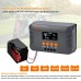 PowMr MPPT 10A Solar Charge Controller 24V 36V 48V 60V 72V Solar Panel Regulator Solar Charger for Lead-acid LiFePO4 Battery