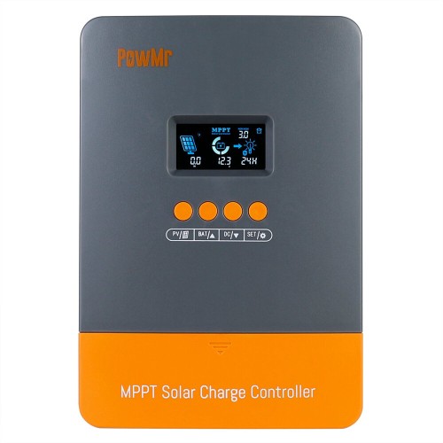 PowMr MPPT 12V/24V/48V Auto Solar Controller Charger 60A MPPT Solar Controller Solar Charge Controller