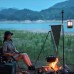 Retro Outdoor Camping Lamp Stepless Dimming Portable Villa Lantern Rechargeable Vintage Photo Props Outdoor Camping Lights