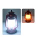 Retro Portable Lantern Outdoor Camping Dynamic Flame Light Battery Powered LED Table Lamp USB Charging Emergency Light