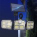 Solar Lights Outdoor Motion Sensor Flood Lights With Remote 3 Light Mode Led Solar Security Wall Lights