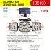 Solar Lights Outdoor Motion Sensor Flood Lights With Remote 3 Light Mode Led Solar Security Wall Lights