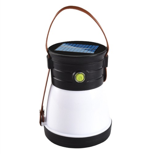 Solar Outdoor Camping Lamp Multifunctional Portable Tent Light 4 Modes USB Rechargeable Camping Emergency Light