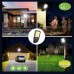 Solar Outdoor Garden Yard Motion Sensor Wall Light Rural Road Lighting Fence Light