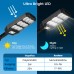 Thorfire 4 Pack Solar Street Light Outdoor 1000LM 279 LEDs Motion Sensor Flood Light 3 Lighting Modes Waterproof for Yard, Fence, Garden, Patio, Front Door