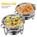 Tooca 2pcs Set Stainless Steel Dining Stove 2 Pack 4 Litre Cooker