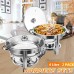 Tooca 2pcs Set Stainless Steel Dining Stove 2 Pack 4 Litre Cooker