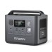 [UK Direct] Aferiy P010 800W 512Wh LiFePO4 Portable Power Station +2* S100 100W Solar Panel, UPS Pure Sine Wave Camping RV Home Emergency Portable Solar Generator UK Plug