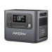 [UK Direct] Aferiy P210 2400W 2048Wh LiFePO4 Portable Power Station +1*S400 400W Solar Panel  UPS Pure Sine Wave Solar GeneratorCamping RV Home Emergency Portable Generator UK Plug