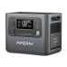 [UK Direct] Aferiy P210 2400W 2048Wh Portable Power Station +1* S200 200W Solar Panel, LiFePO4 Battery Deep Cycles UPS Pure Sine Wave Camping RV Home Emergency Portable Solar Generator Backup Power UK Plug