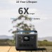 [UK Direct] VDL HS1500 1228WH/1500W Solar Power Station LiFePO4 Solar Generator Fully Charged 2 Hours Pure Sinewave AC Outlets Backup Battery Power Supply for Home Use Outdoor Camping RV UK Plug