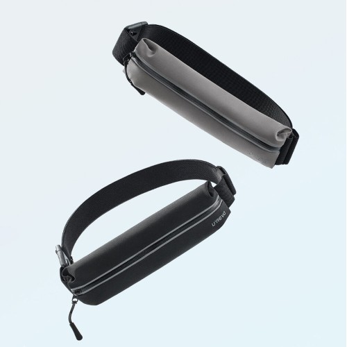 UREVO Running Sport Waist Bag 75-128cm Adjustable Reflective Waterproof Phone Holder Bag Wallet From