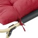 Universal Lounge Chaise Chair Cushion Tufted Soft Comfort Deck Chaise High Back Cushion Outdoor Indoor Rocking Chair Padded