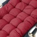 Universal Lounge Chaise Chair Cushion Tufted Soft Comfort Deck Chaise High Back Cushion Outdoor Indoor Rocking Chair Padded