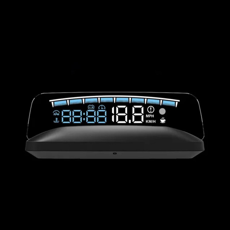 Car GPS Head Up Display Car HUD Speedometer Large Screen Voltage Alarm Over-speed Alarm For All Car Models