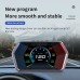 Car HUD Gauge Head Up Display OBD2 GPS Dual System On-board Computer Car Digital Speedometer Alarm