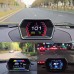 Car HUD Gauge Head Up Display OBD2 GPS Dual System On-board Computer Car Digital Speedometer Alarm