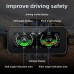 Car Head Up Display Digital Speed Slope Meter Inclinometer With GPS Speedometer Compass Real Time Measurement