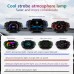 Car Head Up Display OBD+GPS Speedometer with 5 Alarm Functions Tachometer Water Temp Fuel Consumption Slope Meter